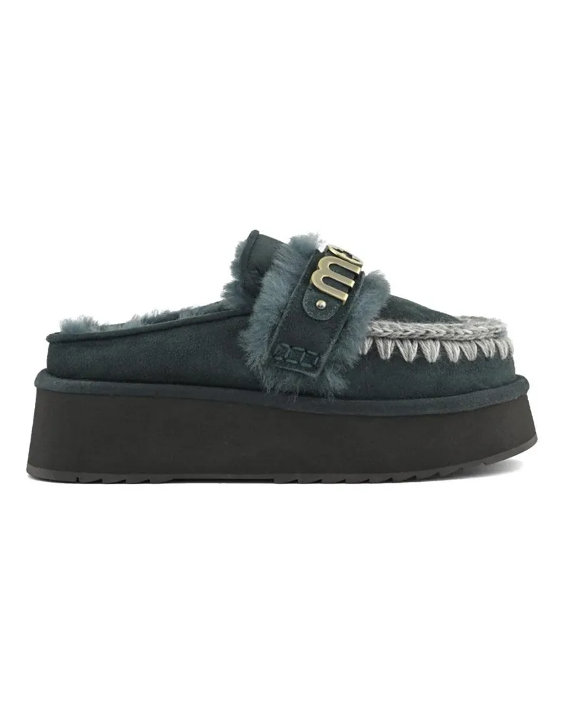 Mou Platform Clog Grün