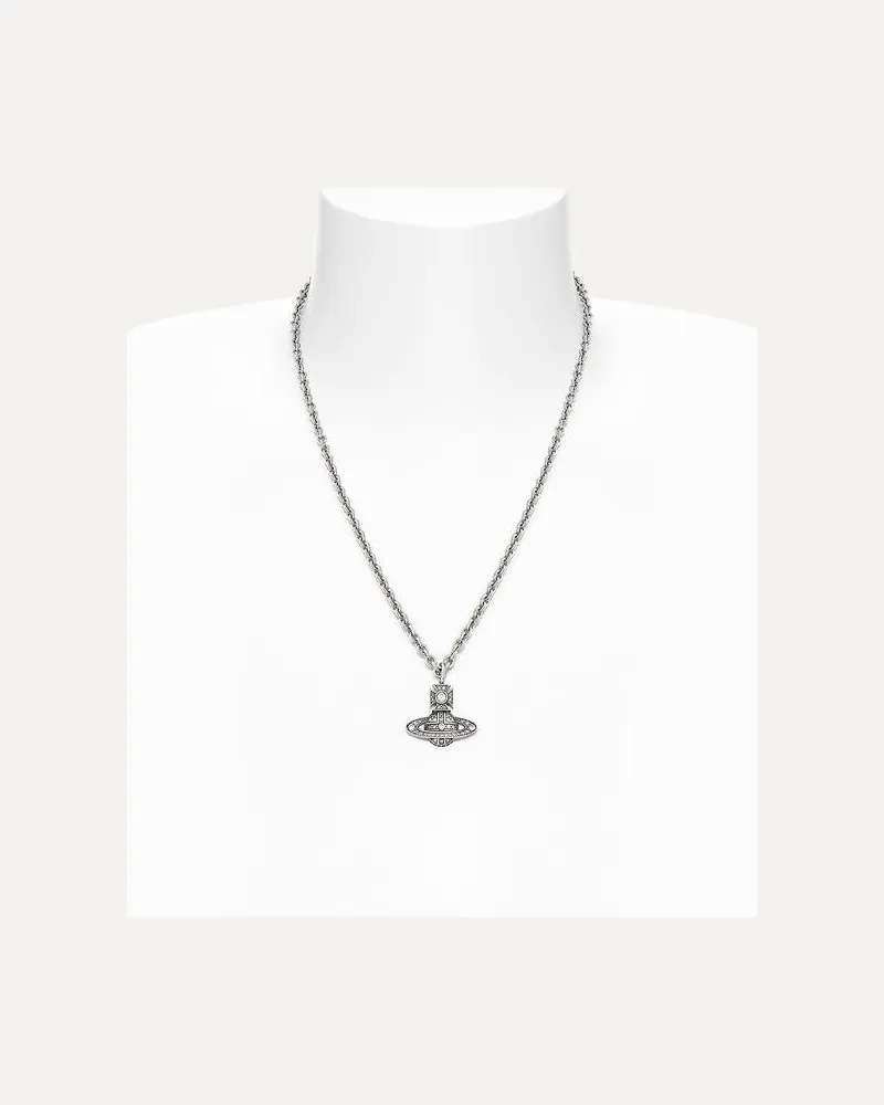 Vivienne Westwood Man. Carmelo Bas Relief Pendan Silber