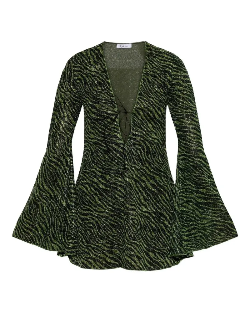 Oséree Animalier Kaftan Mehrfarbig