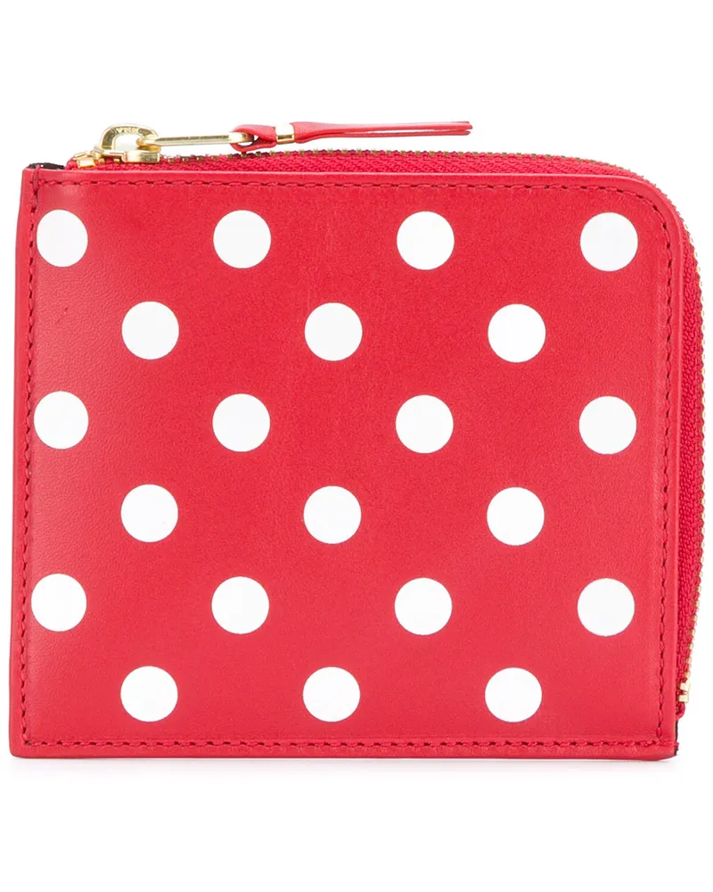 Comme des Garçons Brieftasche Rot