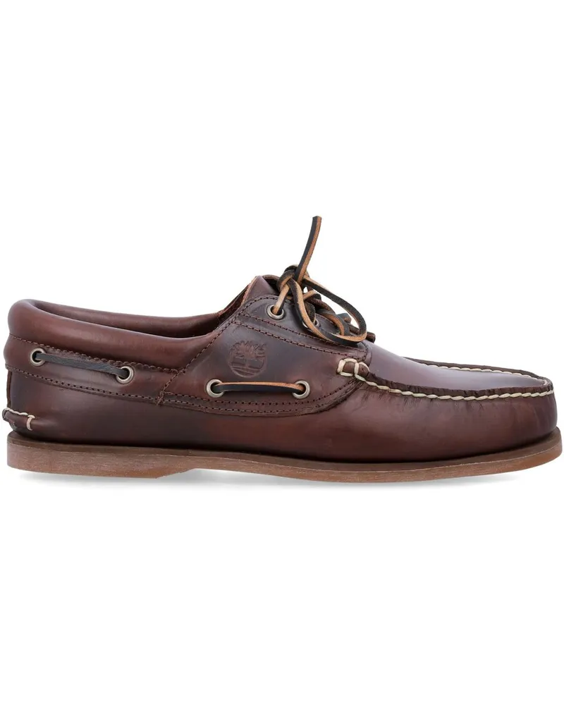 Timberland Clas Classic Boat 3 Eye Padded Braun