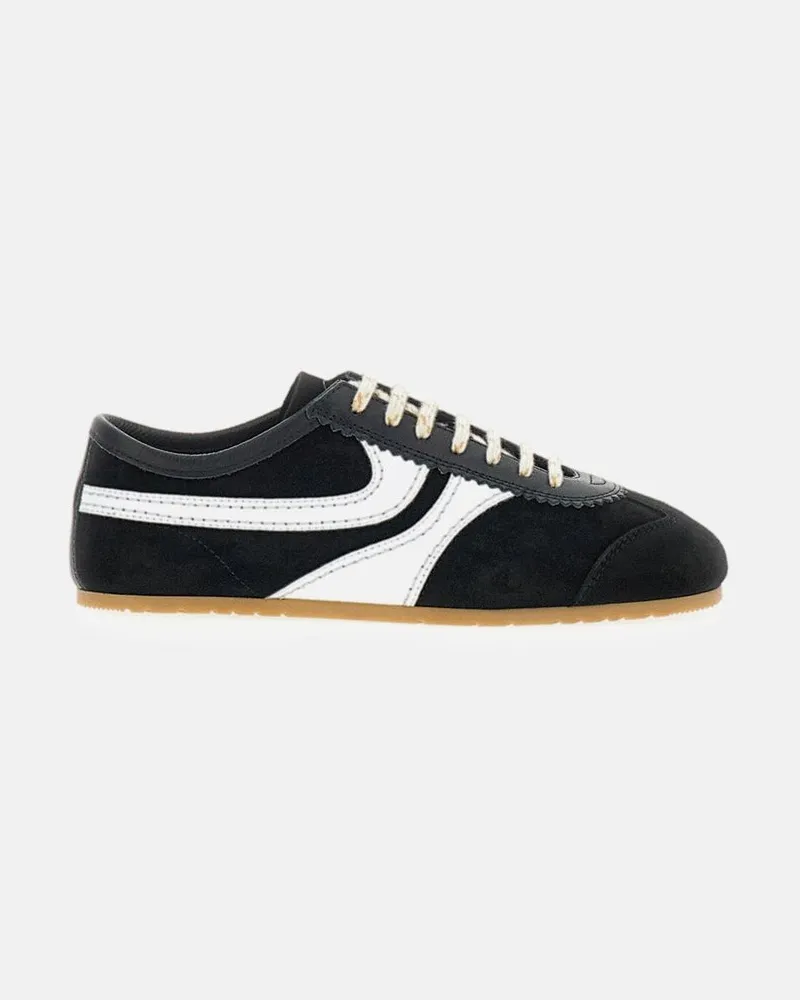 Dries van Noten Ms2621503 M.l. Shoes Q.0133 Bla/whi Schwarz