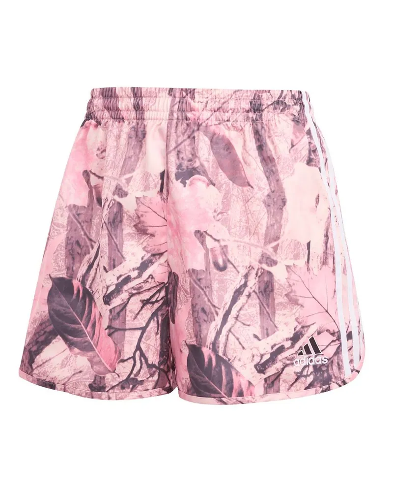 adidas Satin Shorts Rose