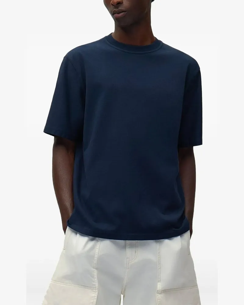 Arte Antwerp Abstract Back Print T-shirt Blau