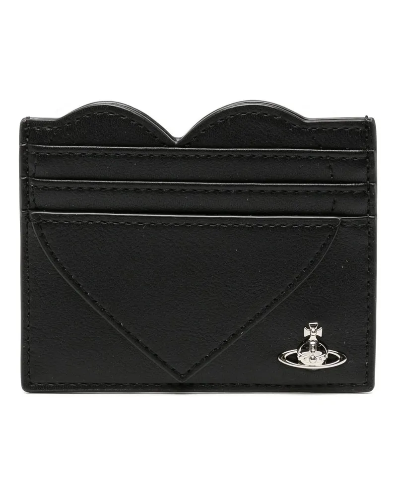 Vivienne Westwood Heart Card Holder Schwarz