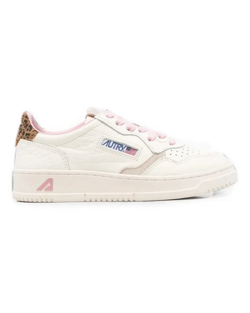 AUTRY Medalist Low Woman Ele/suede Weiß