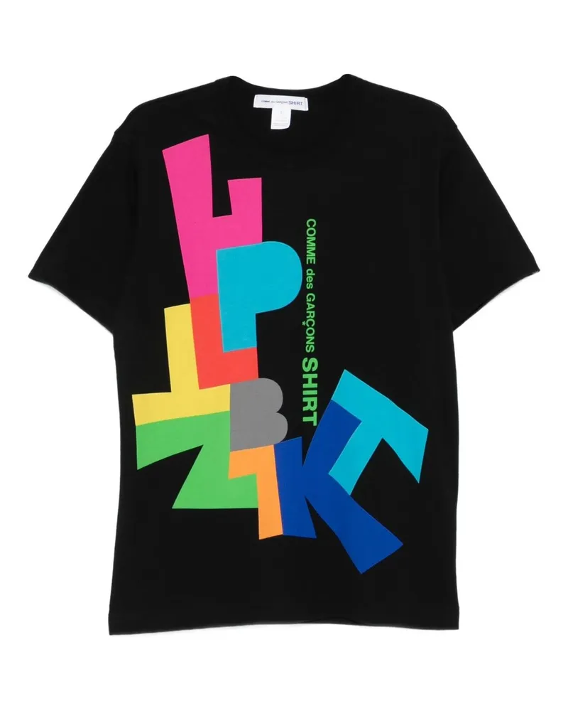 Comme des Garçons Mens T-shirt Knit Schwarz