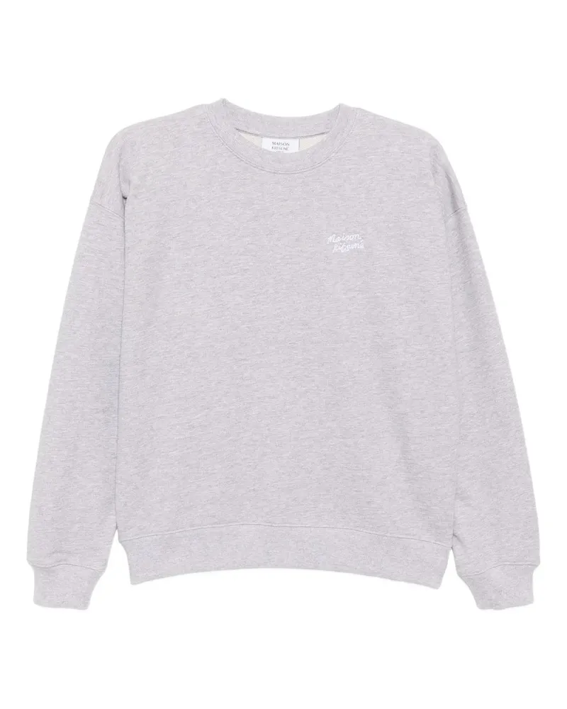 Kitsuné Handwriting Comfort Sweatshirt Grau