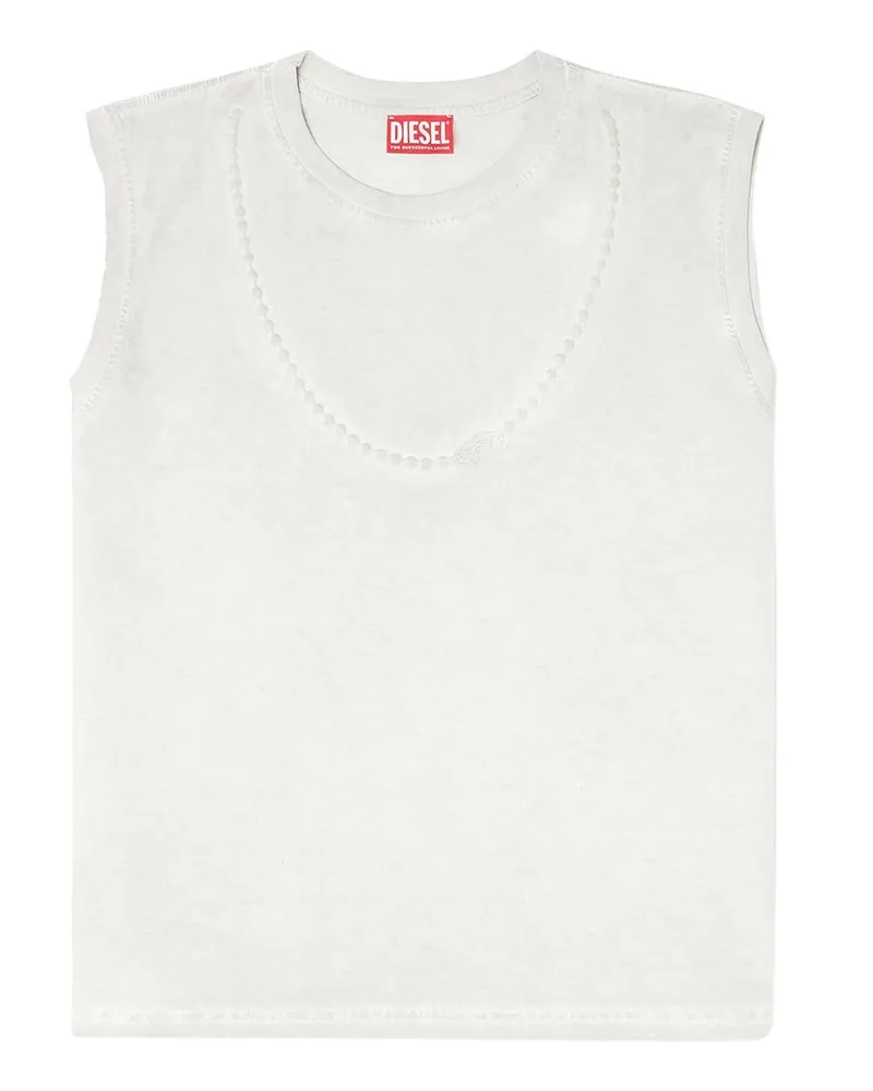 Diesel T-shirt Embej Grau