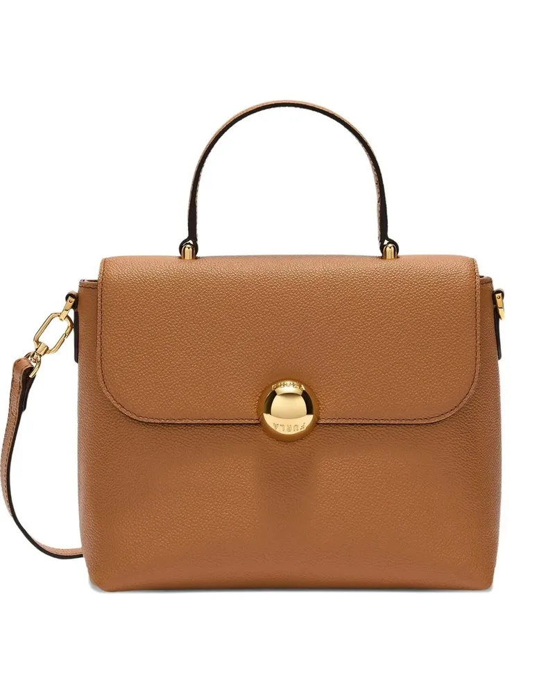 Furla Moonlight s Top Handle Braun
