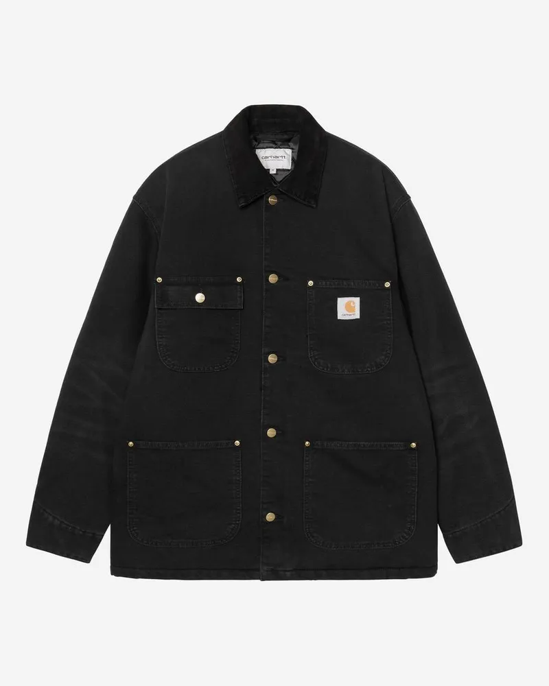 Carhartt WIP og Chore Coat Schwarz