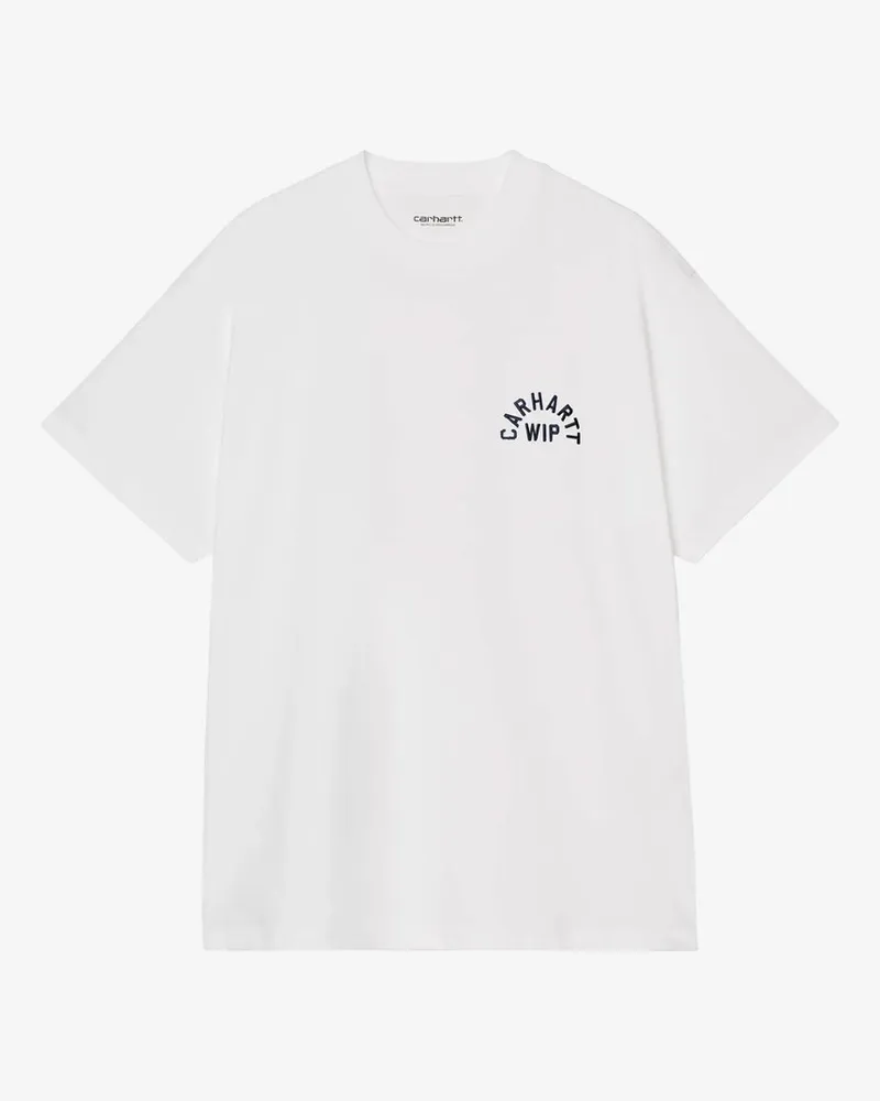 Carhartt WIP S/s Arch Script T-shirt Weiß