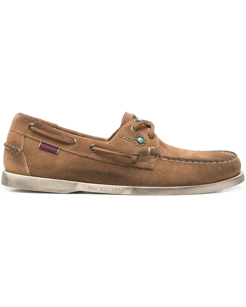 Sebago Portland Flesh Out Htc Studs Woman Braun