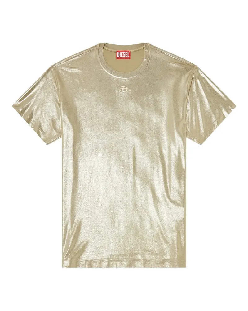 Diesel T-normy-aa2 Maglietta Gold