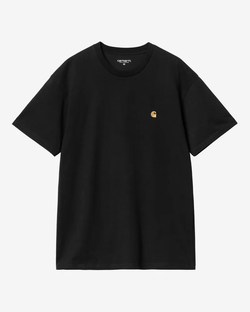 Carhartt WIP S Chase T-shirt Schwarz