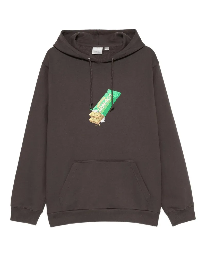 GRAMICCI Granola Hooded Sweatshirt Braun