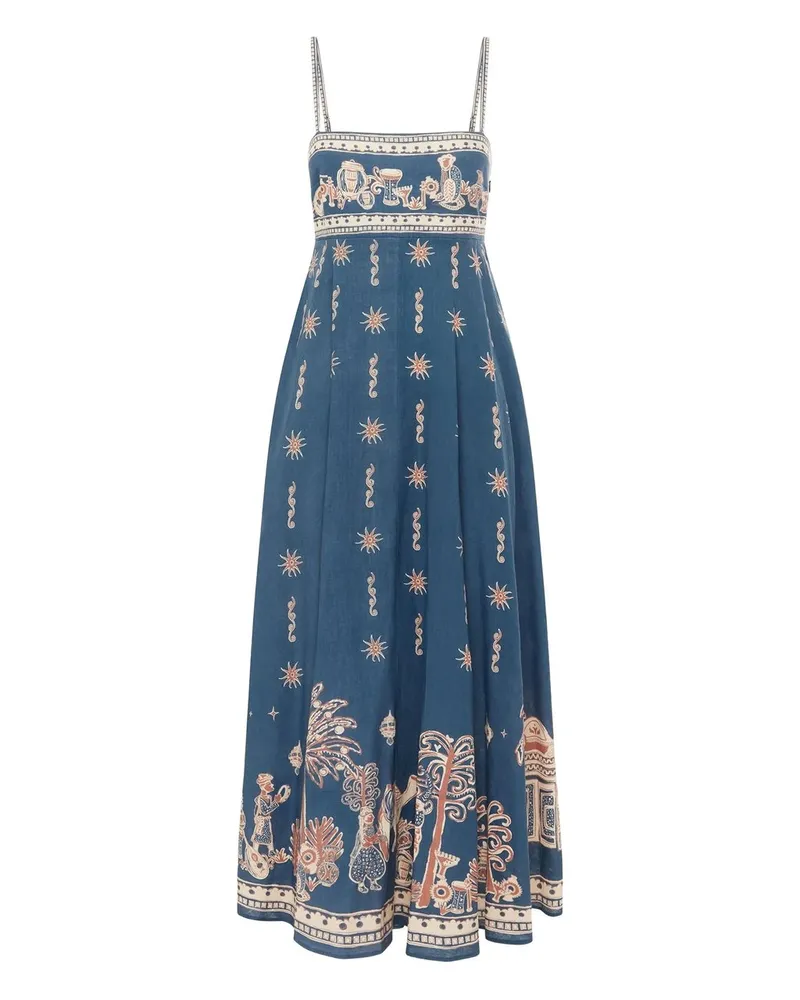 ALEMAIS Acacia Sundress Blau