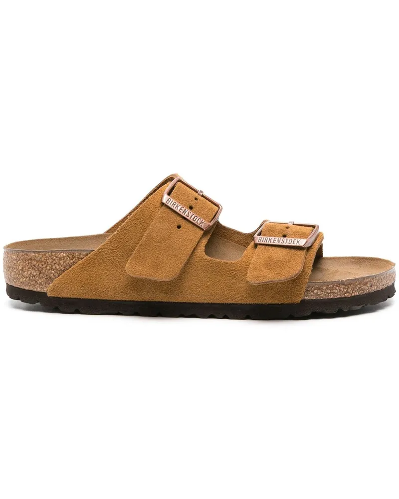 Birkenstock Arizona Mink, Suede Leather 1027162 Braun