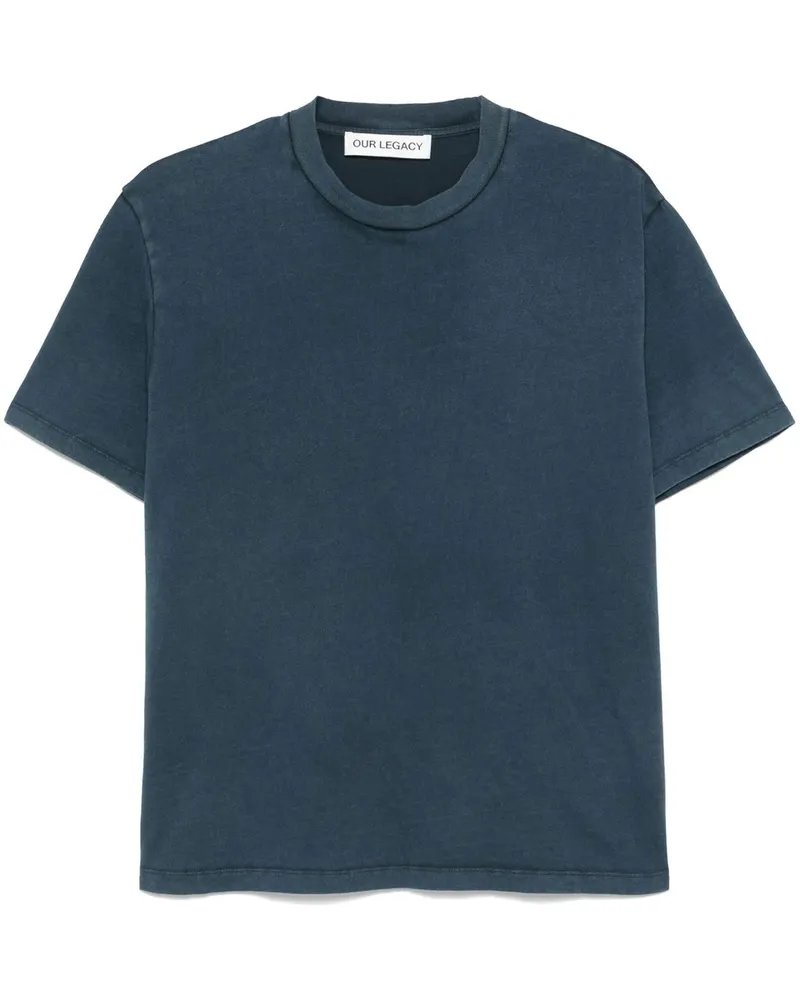 Our Legacy Box T-shirt Blau
