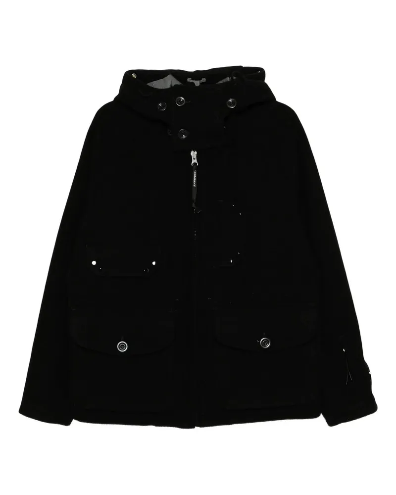 C.P. Company Medium Jacket in Duffel Schwarz