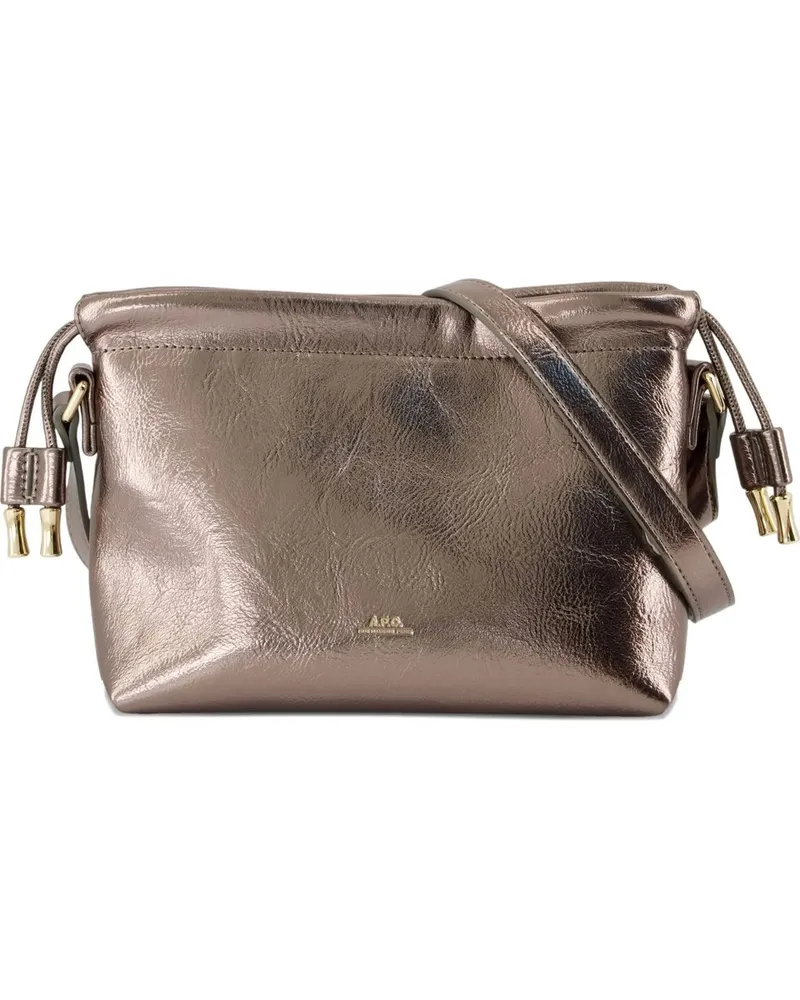 A.P.C. Sac Ninon Mini Silber