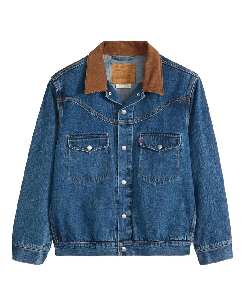 Levi's Western Trucker Blau