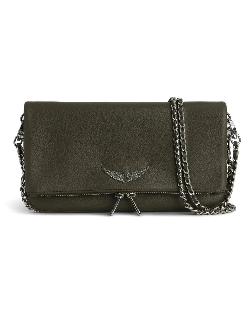 Zadig & Voltaire Rock Grained Leather Grün