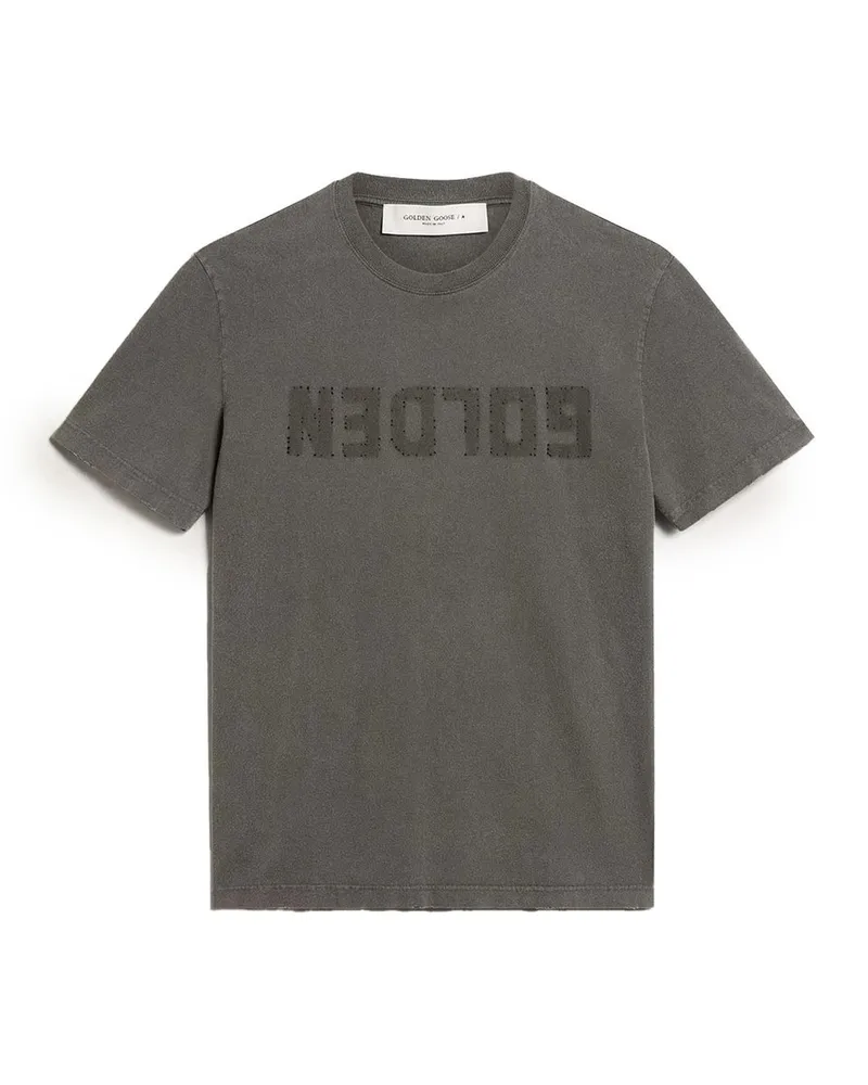Golden Goose T-shirt Grau