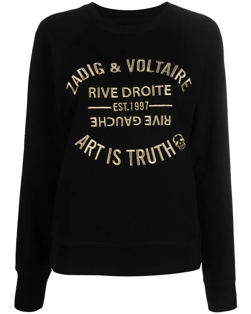 Zadig & Voltaire Upper Blason Brode Jwsl00001 Schwarz