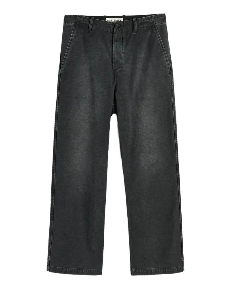 Our Legacy Rig Chino Schwarz
