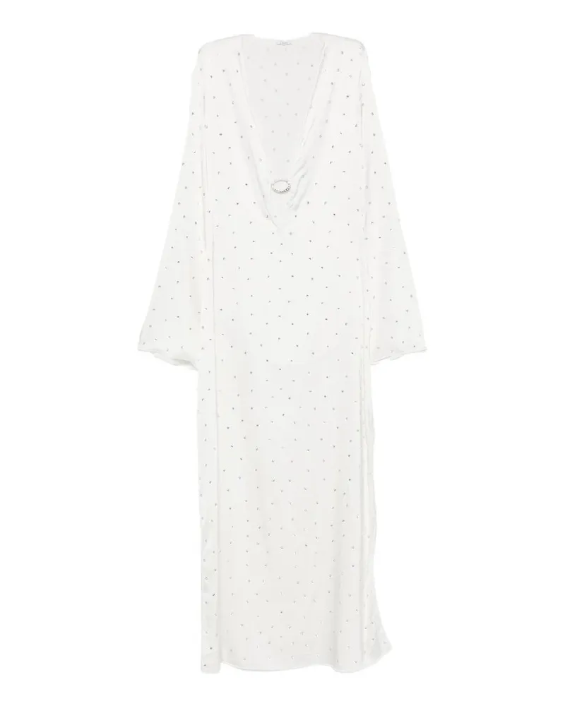 Oséree Bridal o Gem Long Kaftan Grau