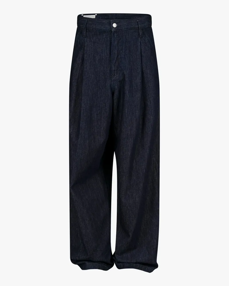 Dries van Noten 01720 Penning Den 2381 M.w.pants Blau