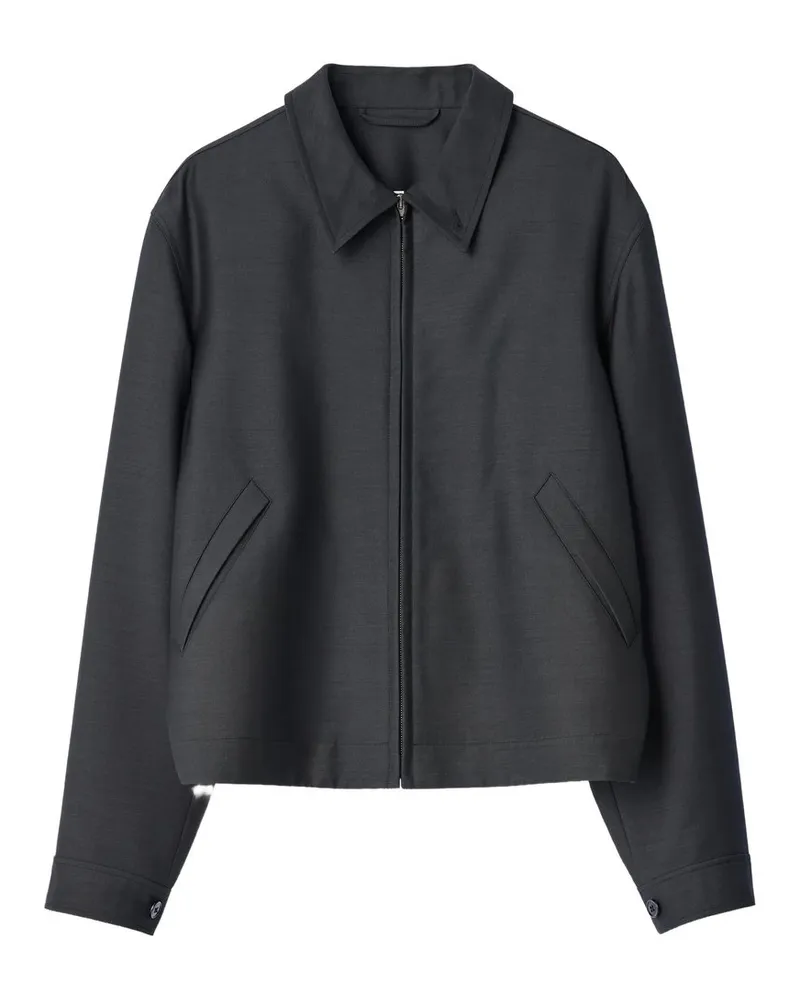 Christophe Lemaire Zipped Blouson Schwarz