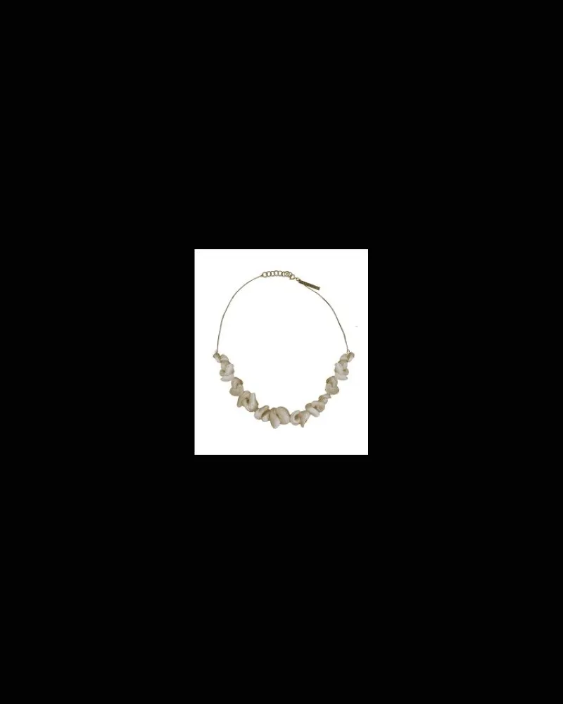 Dries van Noten Neckl.m261-1503 Q.097 Neckl. Brass Gold