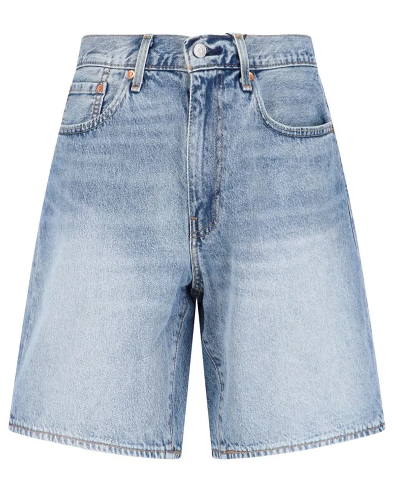 Levi's 468 Loose Shorts Light Workout Blau