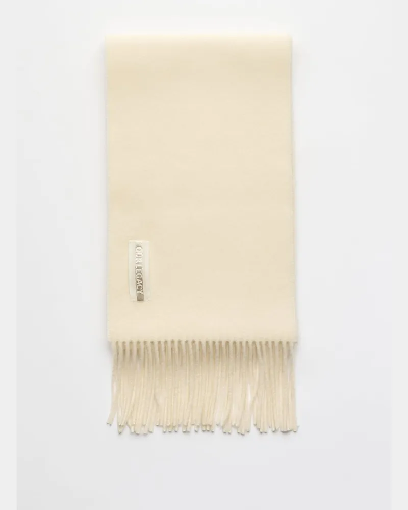 Our Legacy Estate Scarf Beige