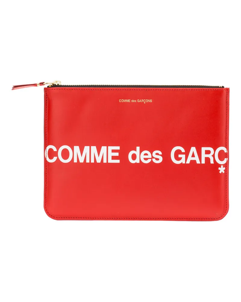 Comme des Garçons Geldbörse Rot