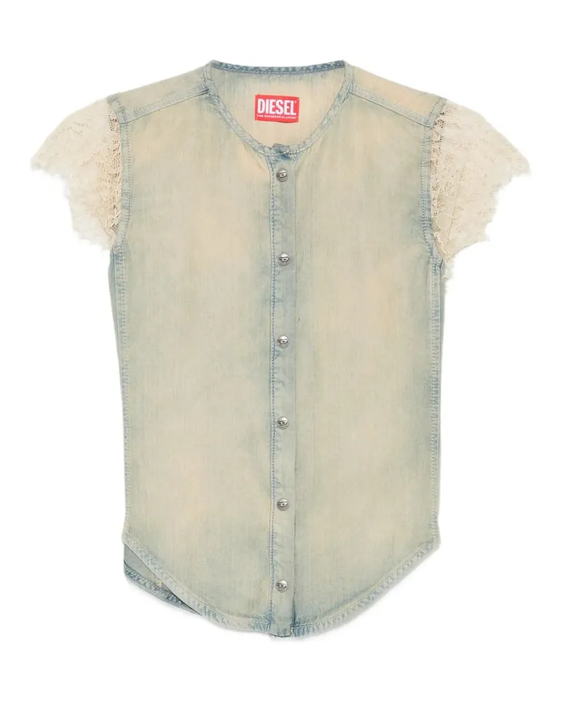 Diesel De-malka Camicia Blau