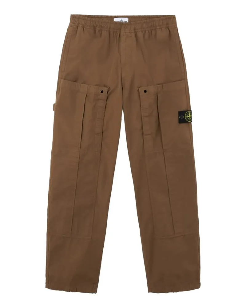 Stone Island Pantalone Loose Braun