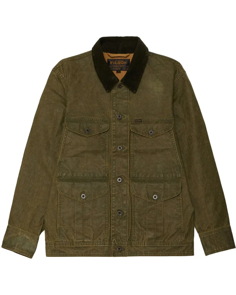 Filson Coated Journeyman Jacket Fmcps0166 Grün