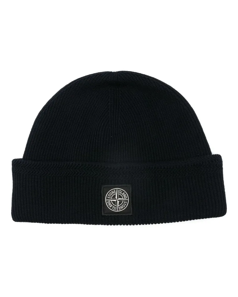 Stone Island Beanie Blau
