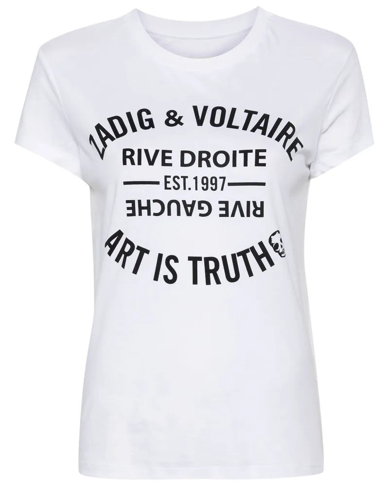 Zadig & Voltaire Walk Ico Blason Eco Jwts02769 Weiß