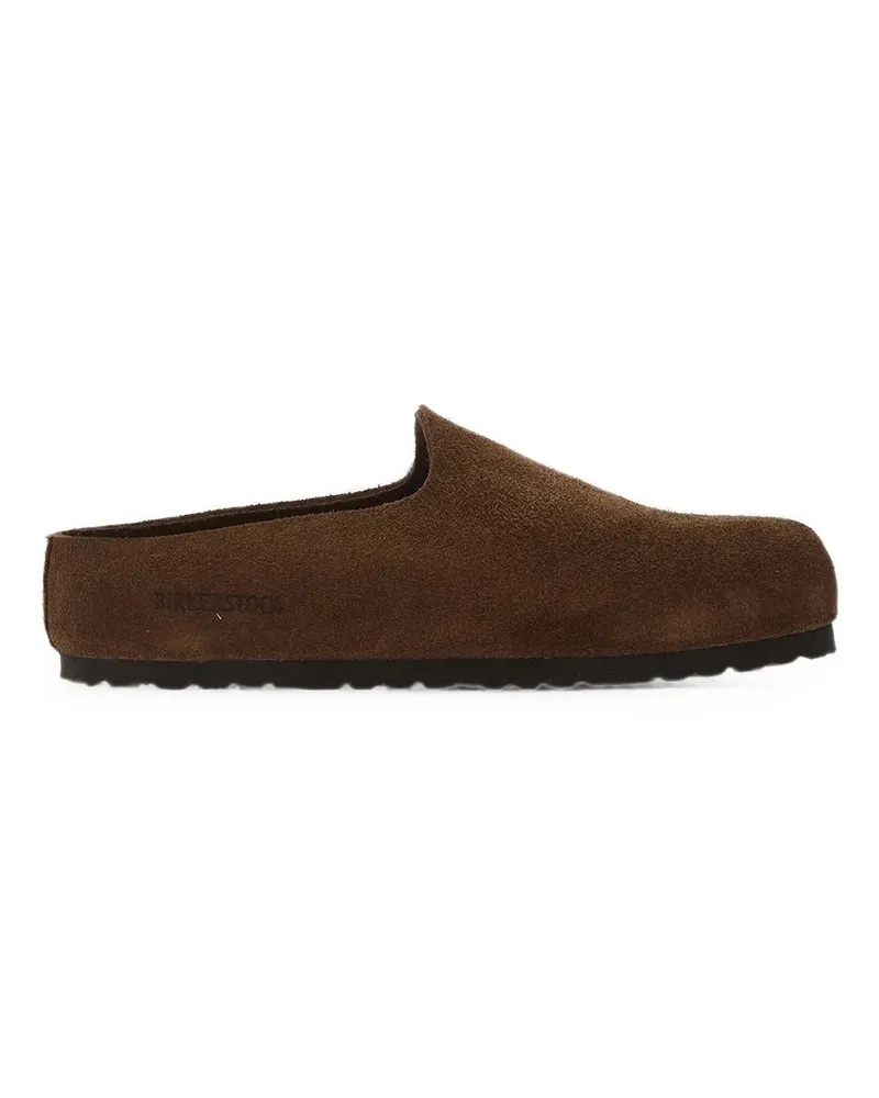 Birkenstock Amsterdam Wrapped Carafe, Suede Leather Braun