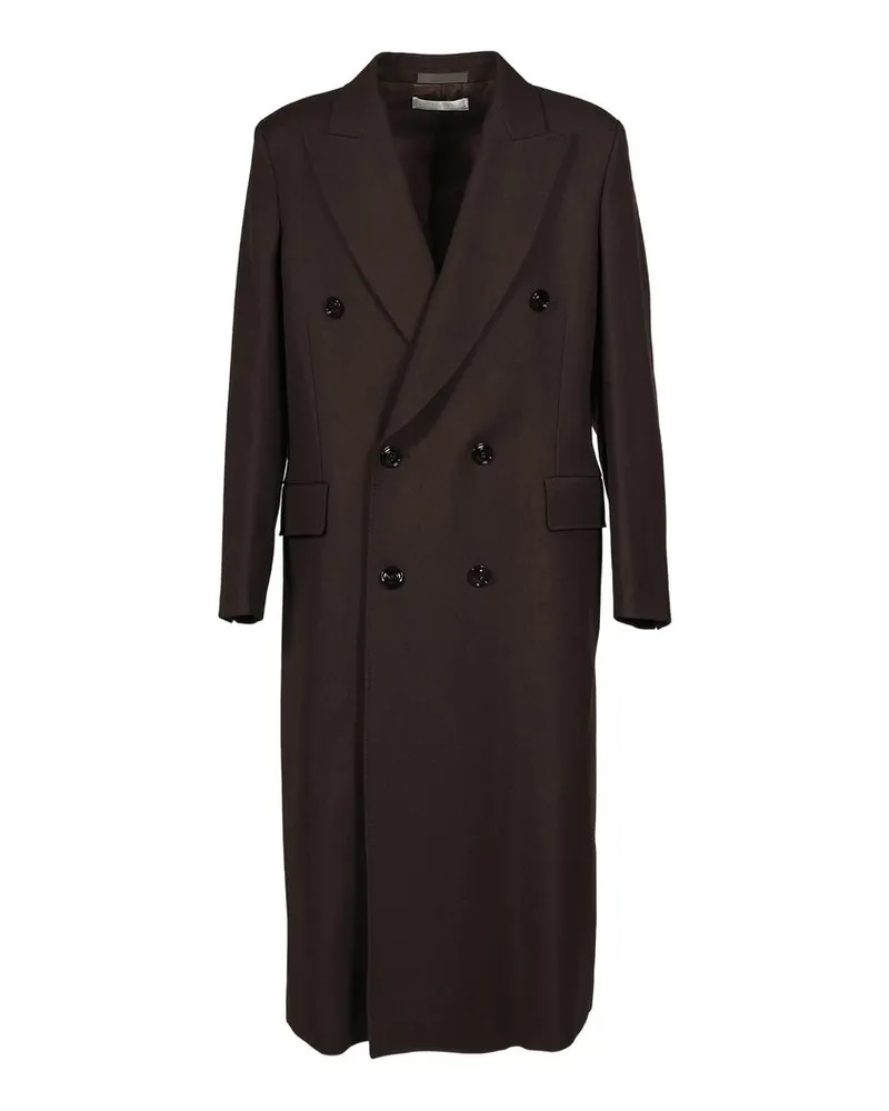 Our Legacy Extended Whale Coat Braun