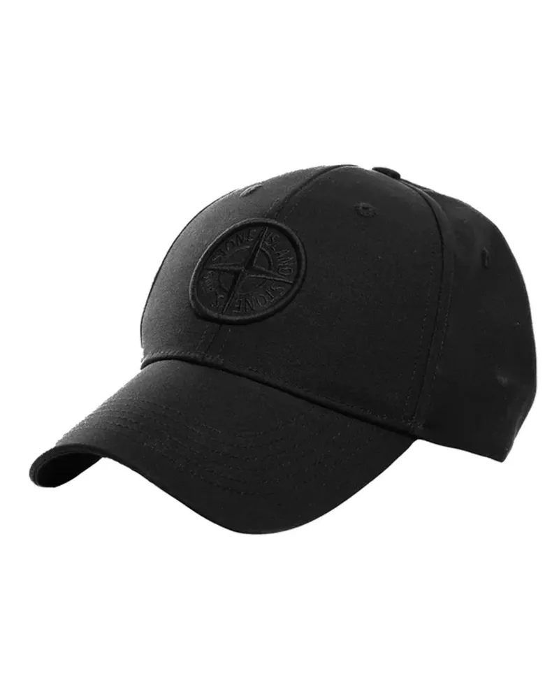 Stone Island Baseball Cap Schwarz