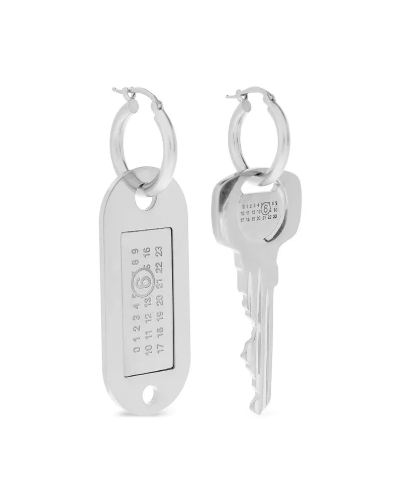 Maison Margiela Ohrringe Sm6vg0090p7210 Silber