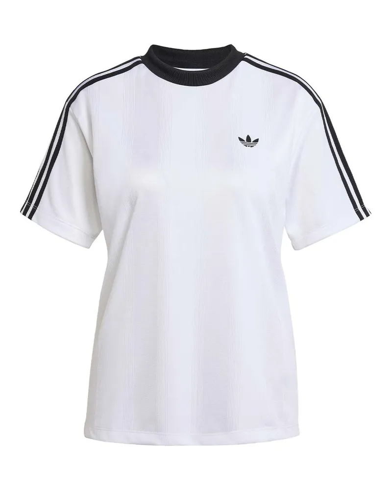 adidas Jacquard Tee Weiß