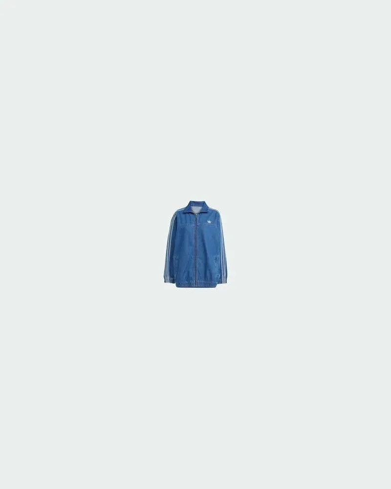 adidas Denim os Track Top Blau