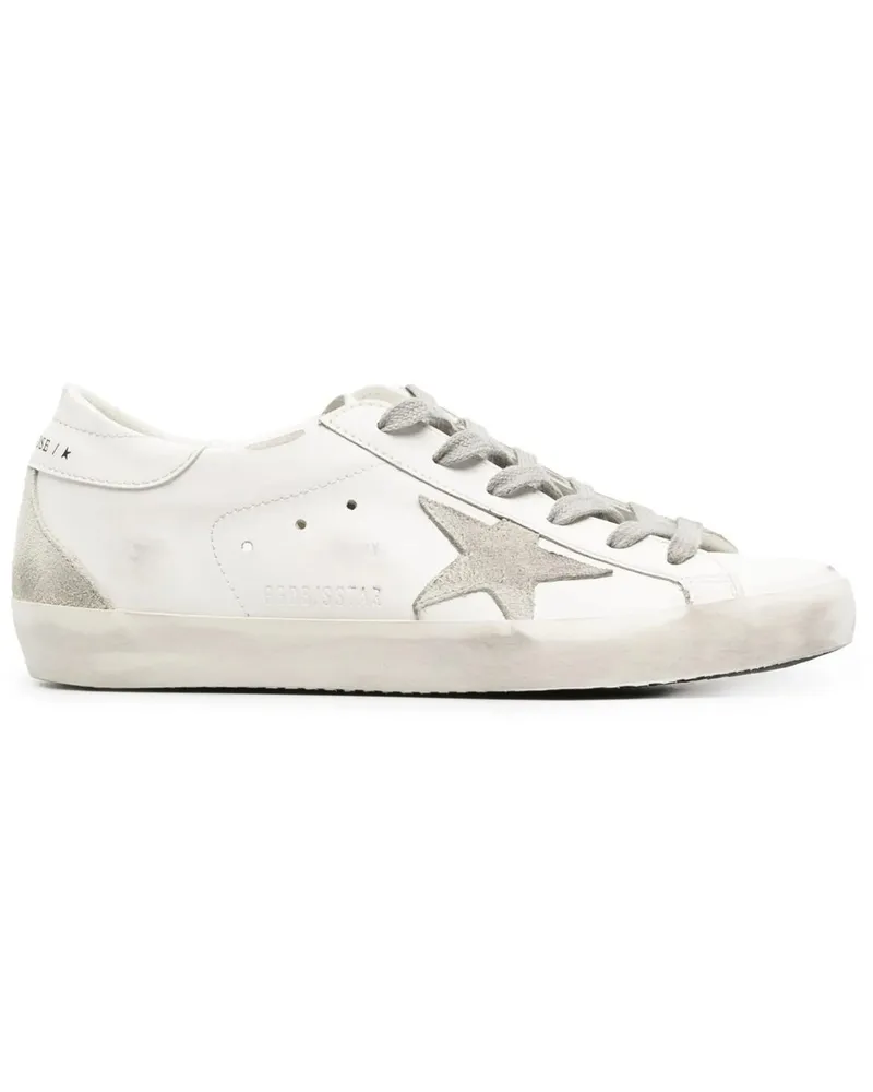 Golden Goose Super-star Bio Based Upper And Heel Suede Star  And Spur Mehrfarbig