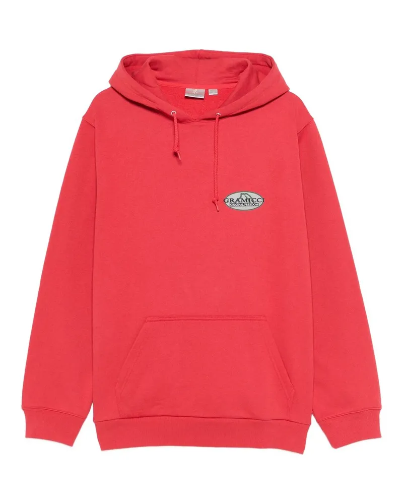 GRAMICCI Half Dome Hooded Sweatshirt Rot